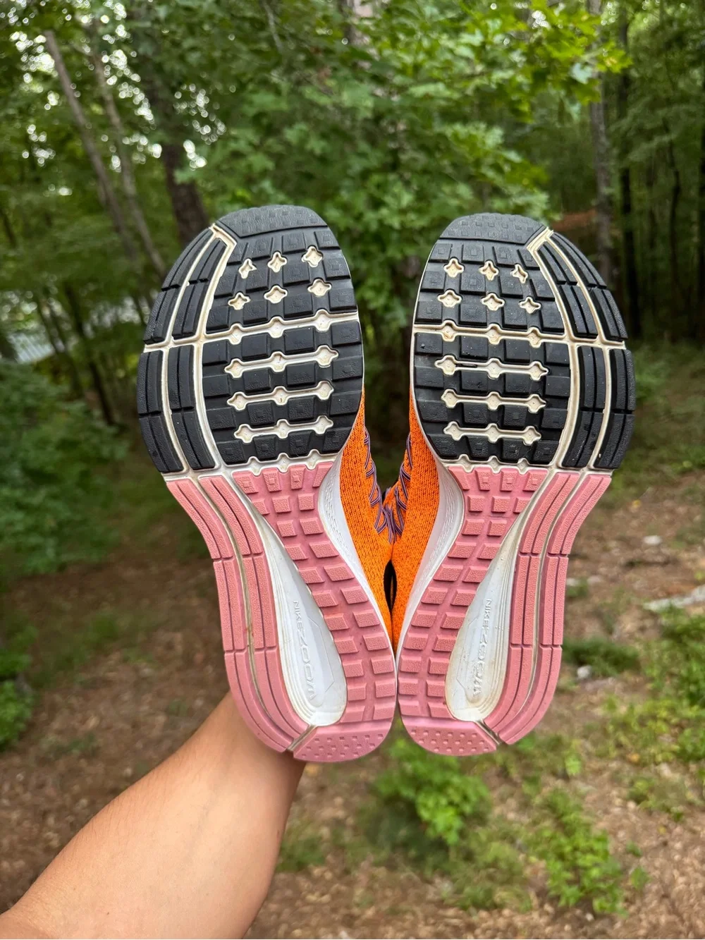 Nike Air Zoom Pegasus 32 Women’s 9 Bright Citrus Orange Running Shoes 749344-805